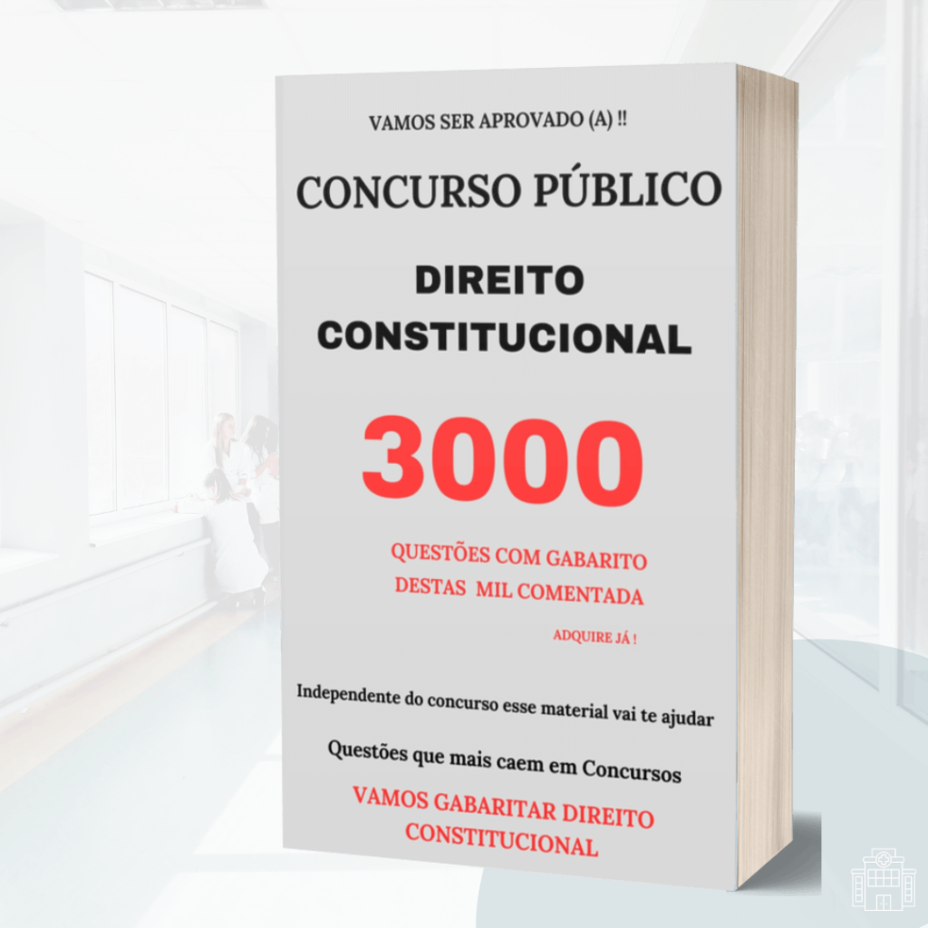 questoes direito constitucional 1024x1024 - Curso Preparatório para Concurso Profissional de Saúde sobre SUS