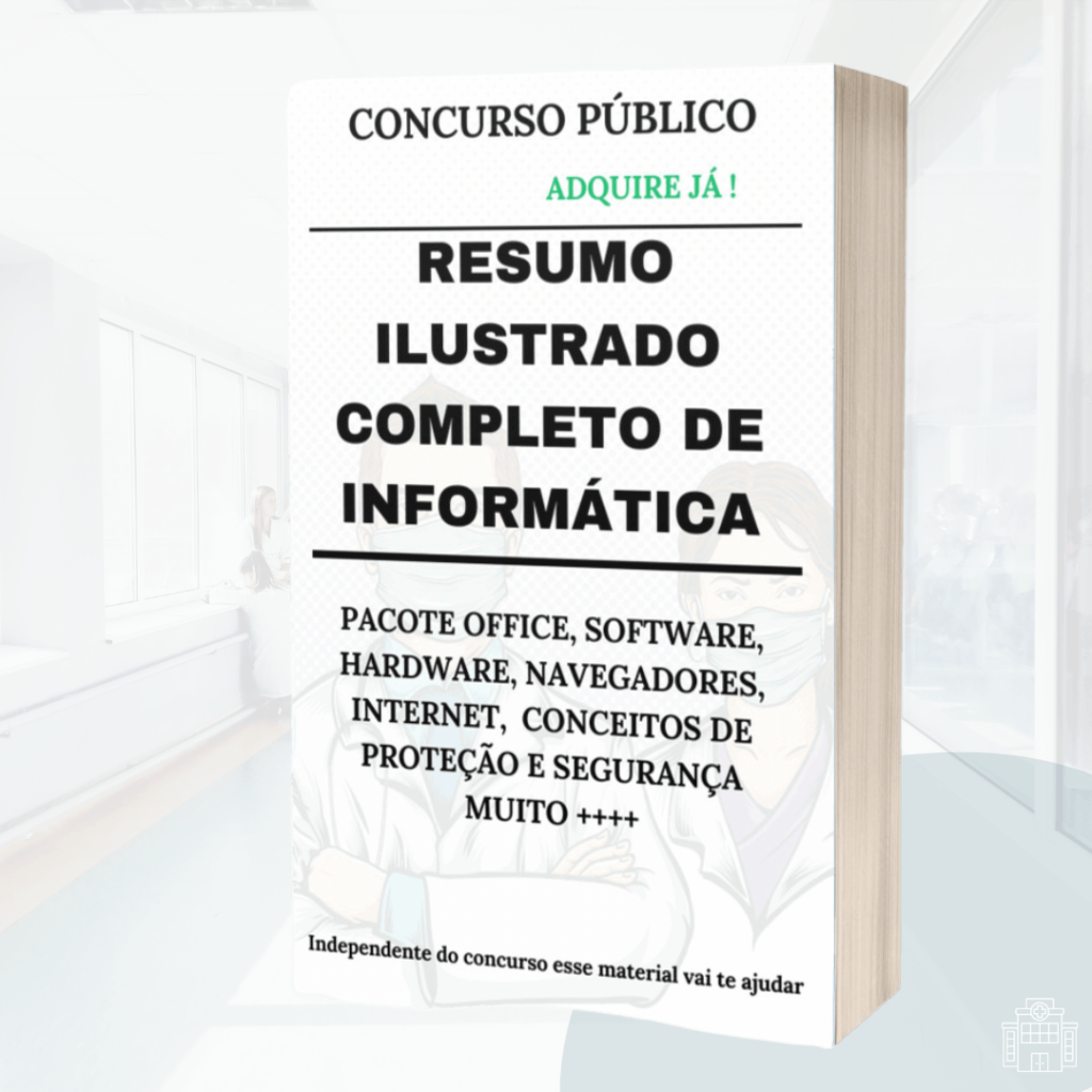 resumo ilestrado informatica 1024x1024 - kit concurso profissionais de Saúde