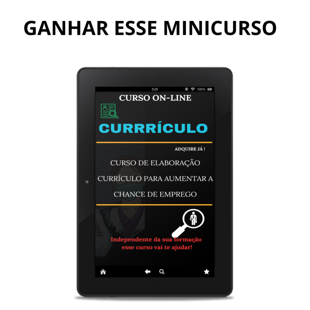 curso curriculo 1024x1024 - Curso Preparatório para Concurso Profissional de Saúde sobre SUS