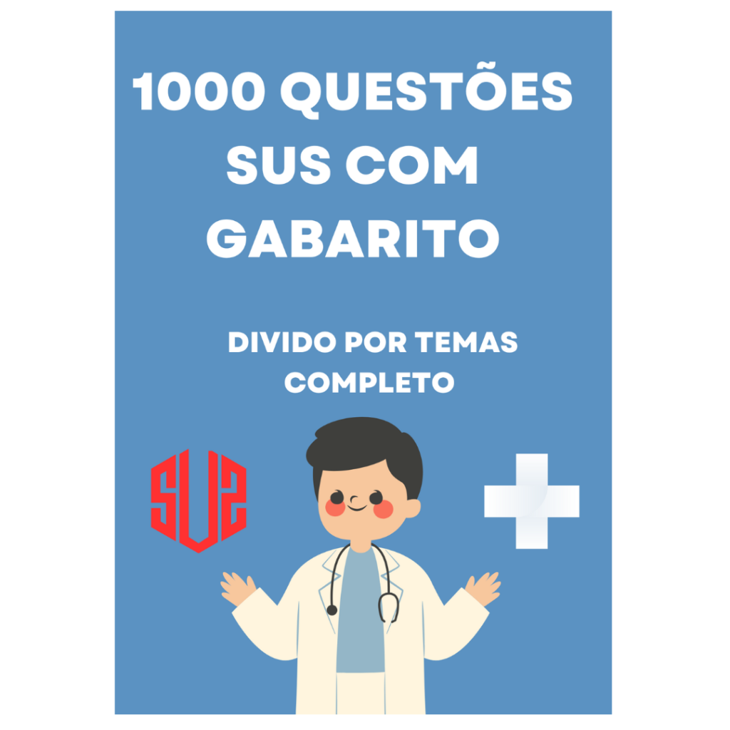 mil questoes sus 1024x1024 - Curso Preparatório para Concurso Profissional de Saúde sobre SUS