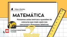 10 Questões de Matemática parte 3