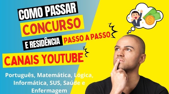 Canais com Resolução de Questões sobre Concurso Diversos Temas